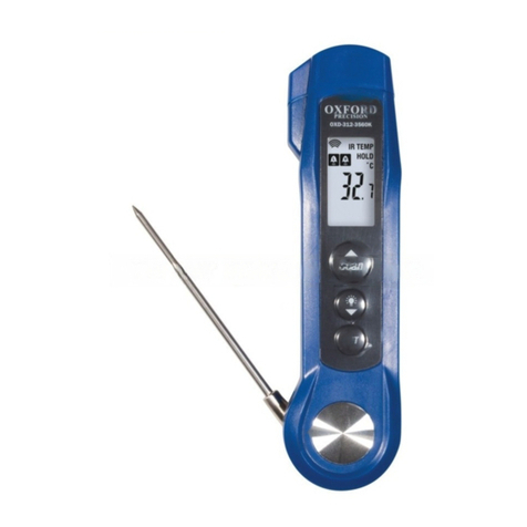 Oxford PRECISION OXD-312-3560K User manual