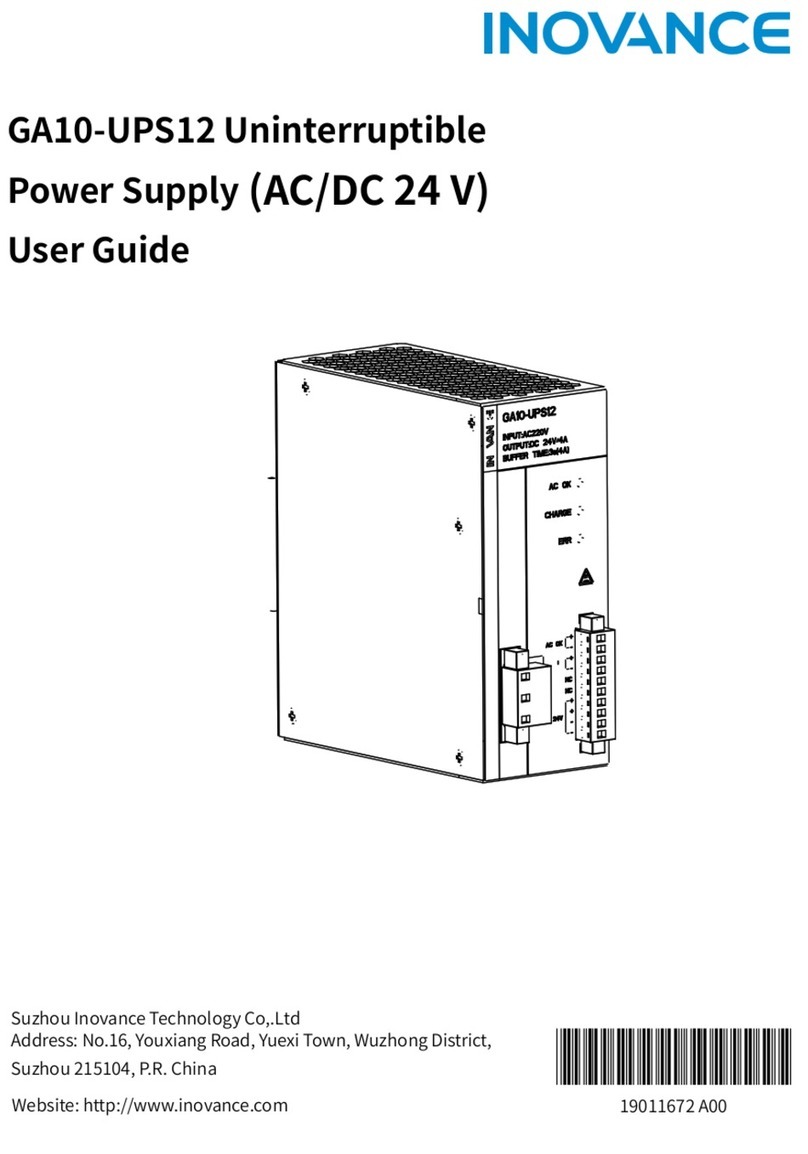 Inovance GA10-UPS12 user guide