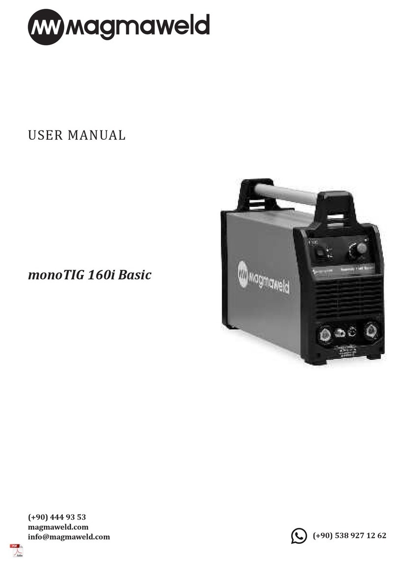 Magmaweld Monotig 160i user manual
