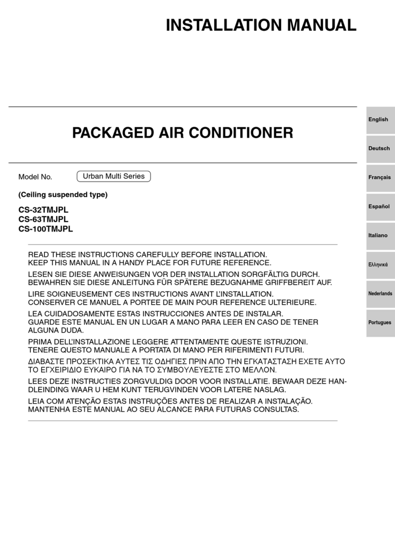 Panasonic Urban Multi Series User manual