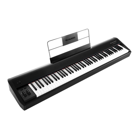 M-Audio Hammer 88 Service manual