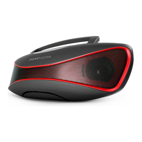 ENERGY SISTEM Music Box Z6 manual