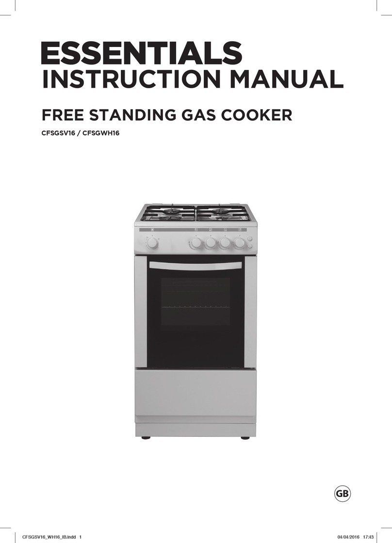 Currys ESSENTIALS CFSGSV16 User manual