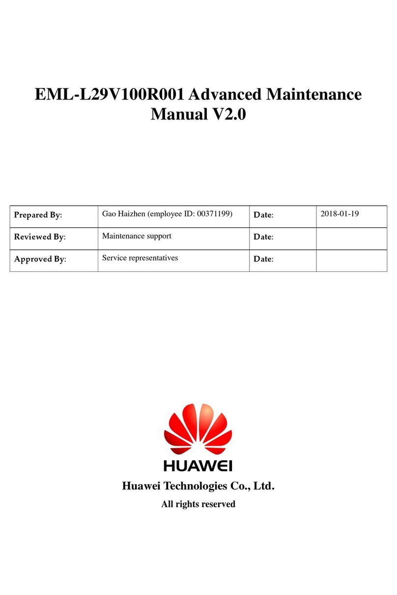 Huawei P20 lite Maintenance manual