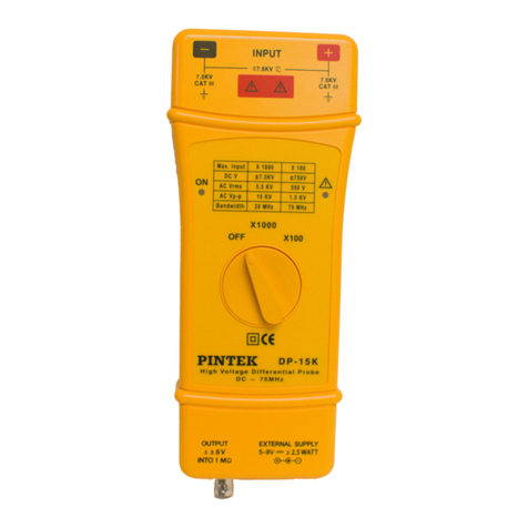 Pintek DP-15K User manual