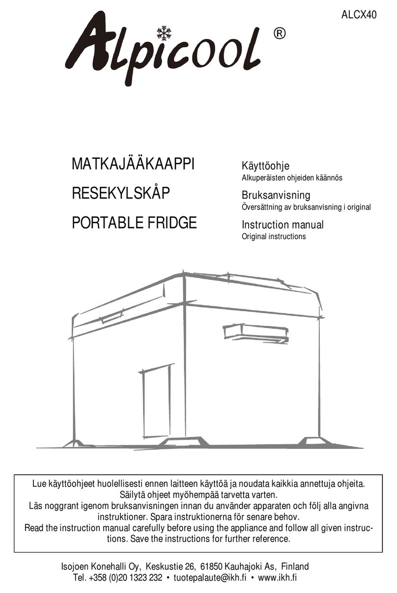 ALPICOOL ALCX40 User manual
