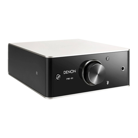Denon PMA-60 quick start guide