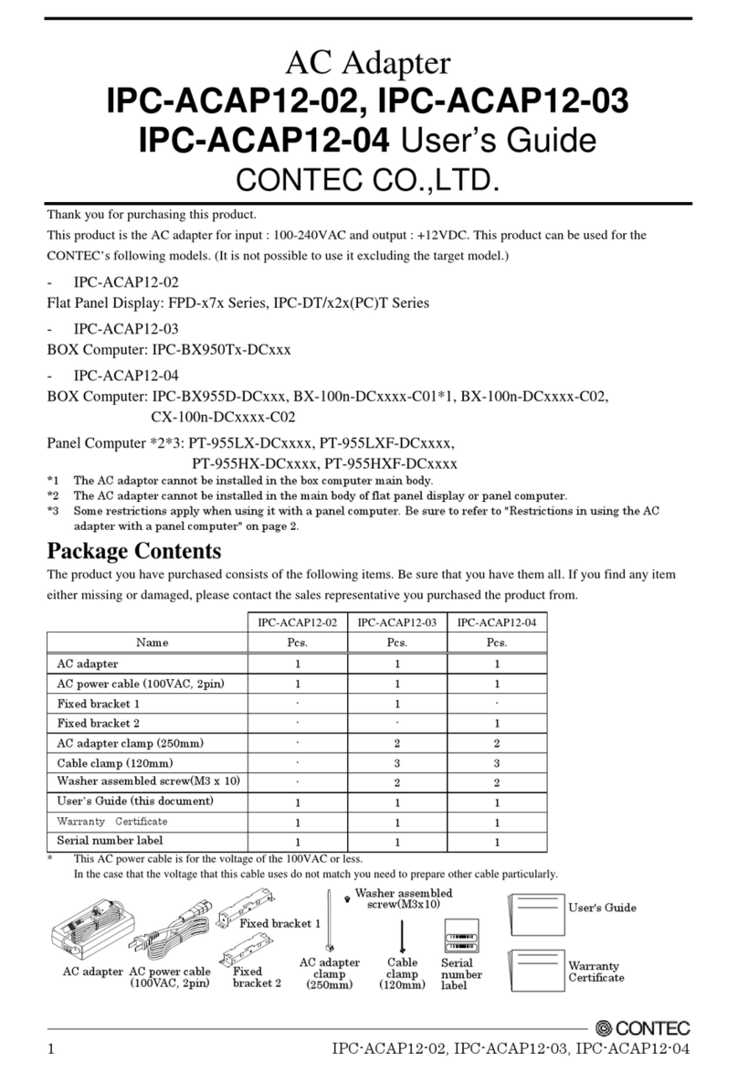 Contec IPC-ACAP12-02 user guide