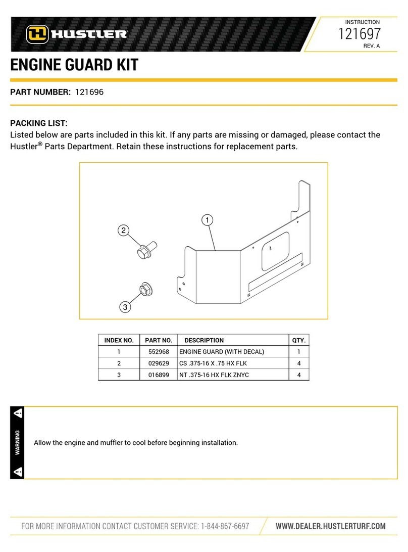 HUSTLER 121696 User manual HUSTLER 121696 User manual