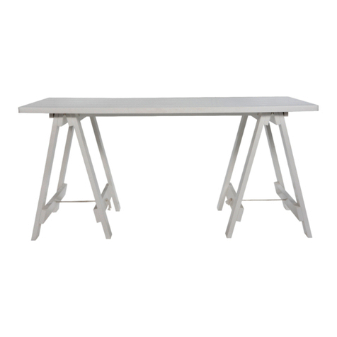 Freedom Stationer's Trestle Desk User manual Freedom Stationer's Trestle Desk User manual