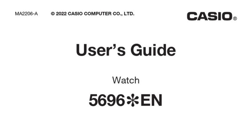 Casio 5696EN User manual