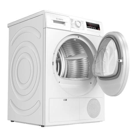 Bosch WTR85V91CL User manual Bosch WTR85V91CL User manual