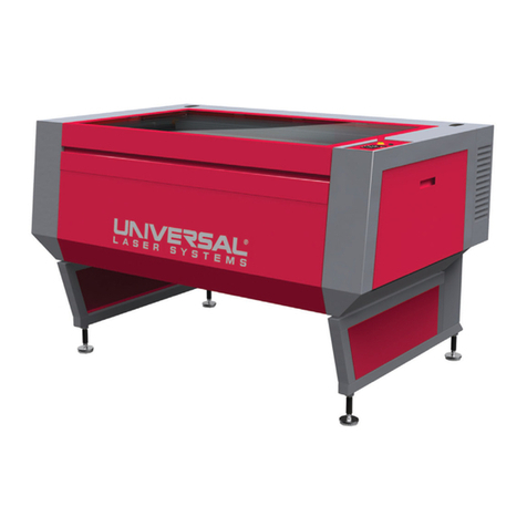 Universal Laser Systems Industrial Series User manual