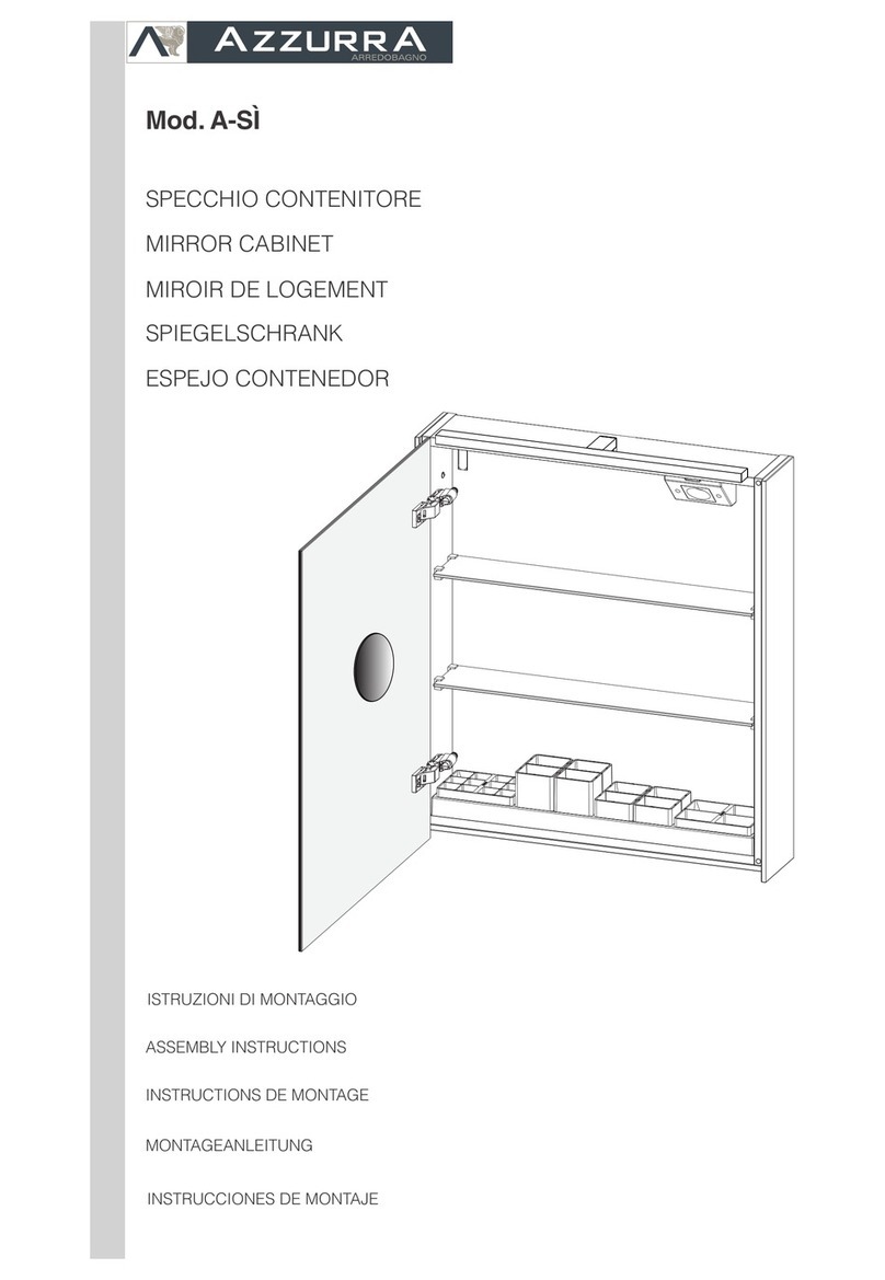 AZZURRA A-SI Assembly instructions