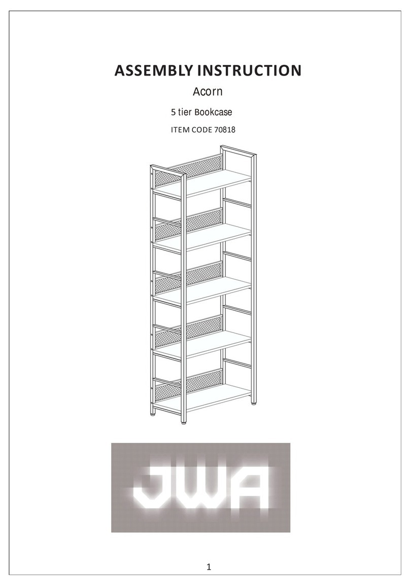 JWA Acorn 70818 Assembly instruction