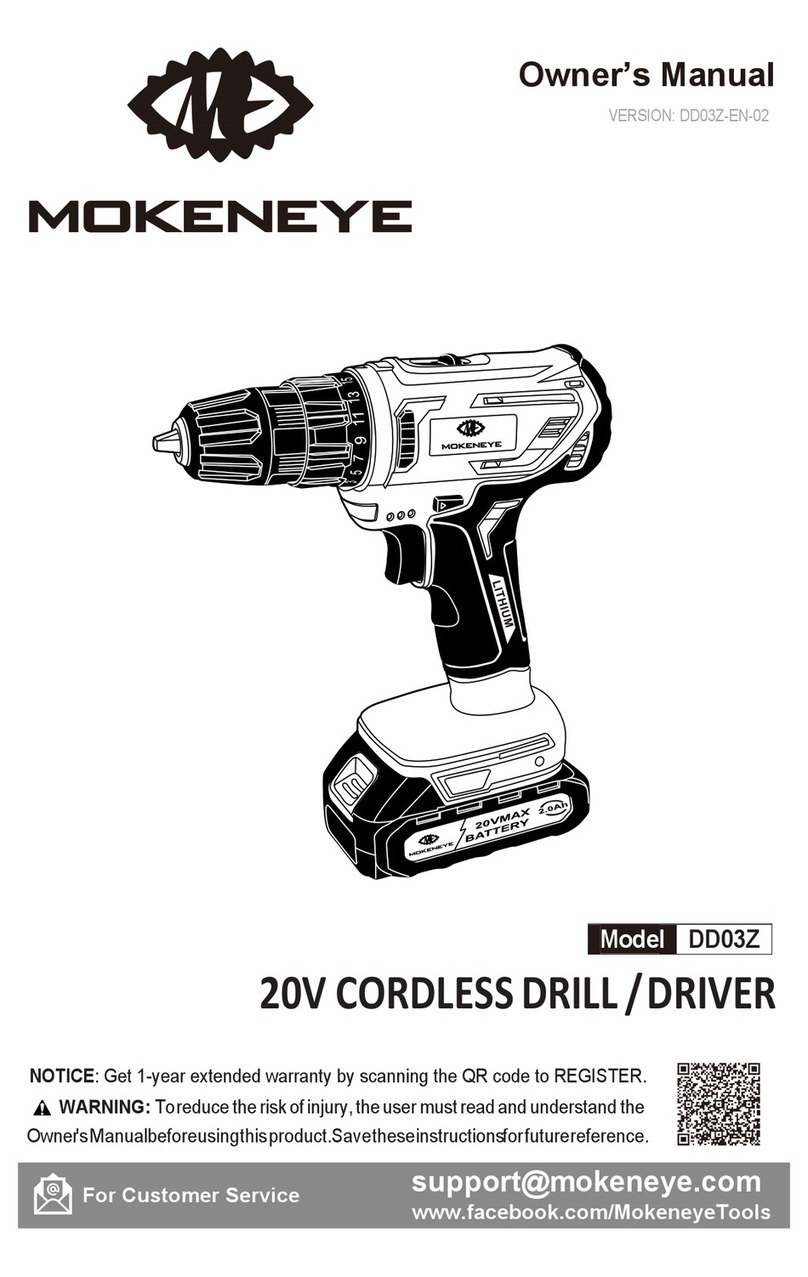MOKENEYE DD03Z owner's manual