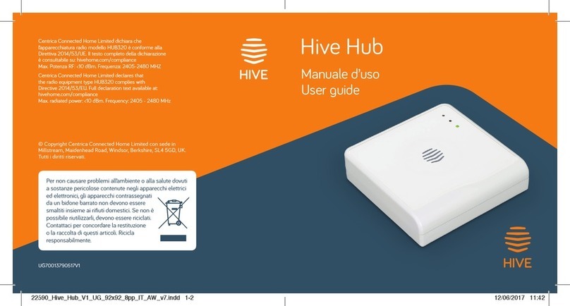 Hive Hub user guide