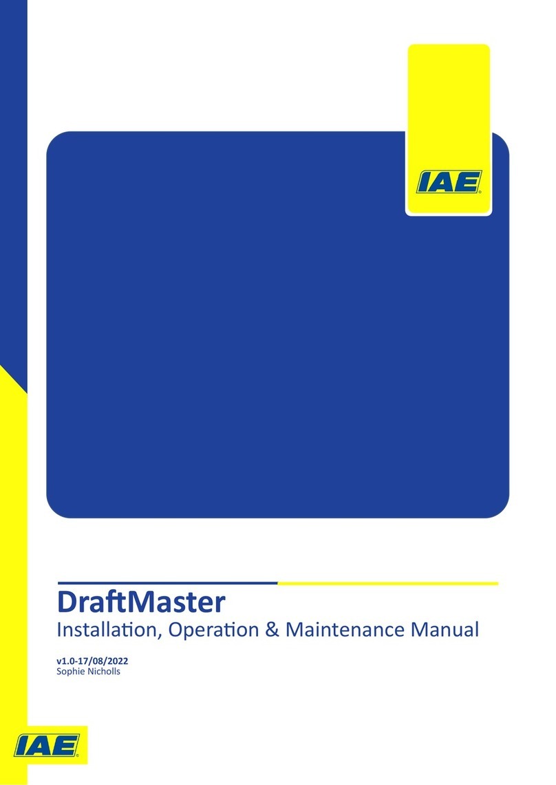 IAE DraftMaster User manual
