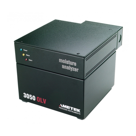 Ametek AMEVision 3050-OLV Manual supplement