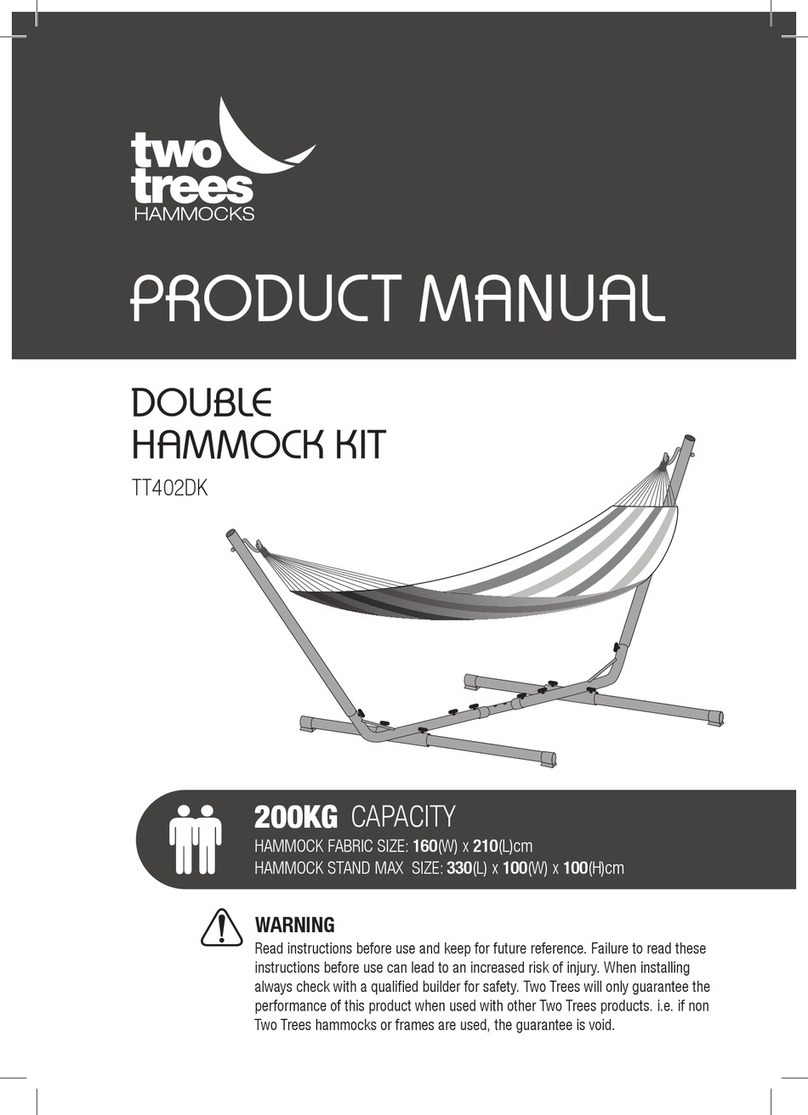 twotrees DOUBLE HAMMOCK KIT User manual