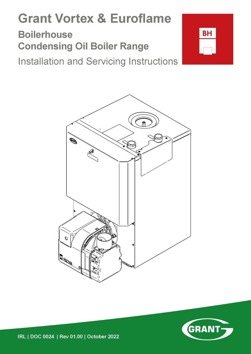 Grant Vortex Outdoor Module Design, installation and servicing instructions