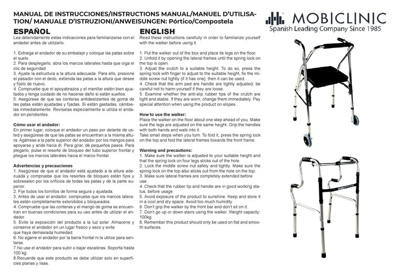 Mobiclinic Portico instruction manual