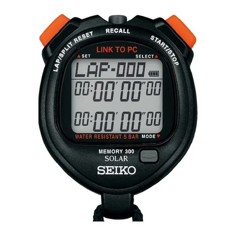Seiko S064 instructions