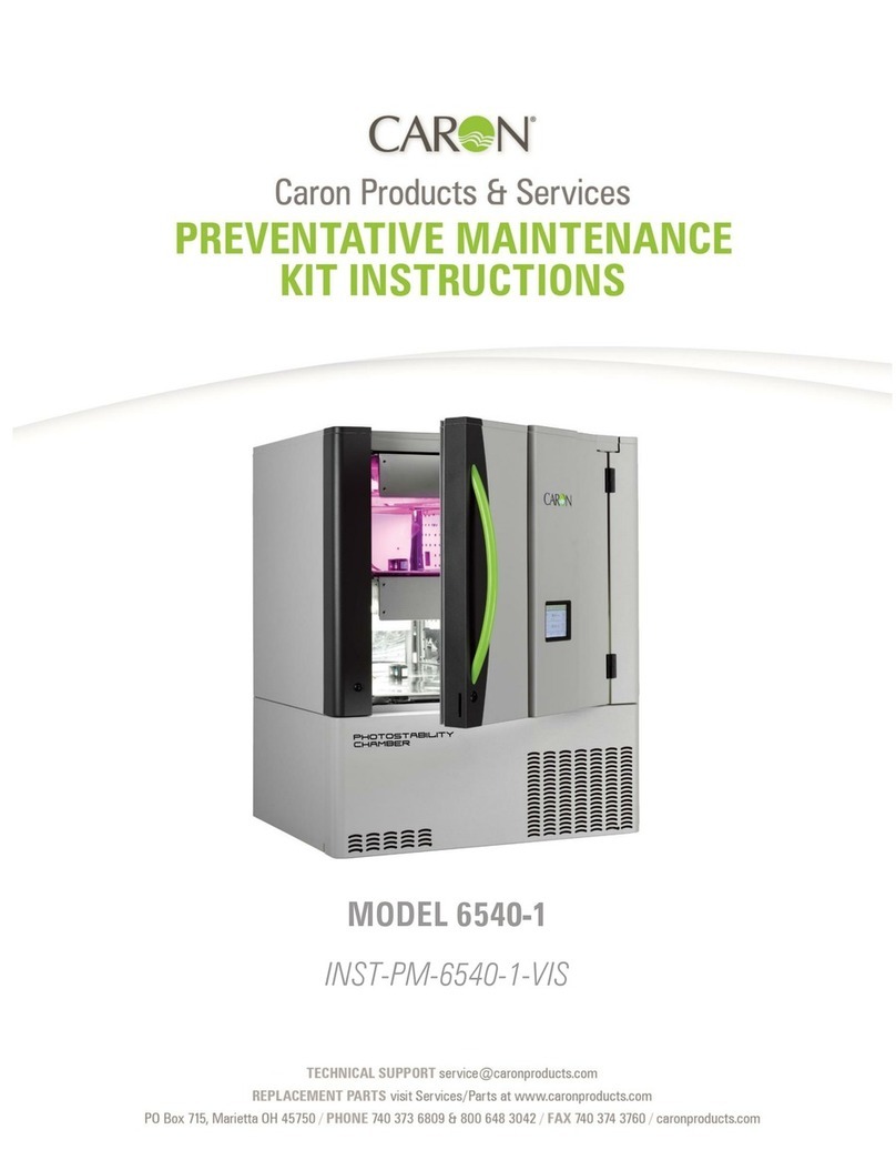 caron 6540-1 Preventive Maintenance Instructions