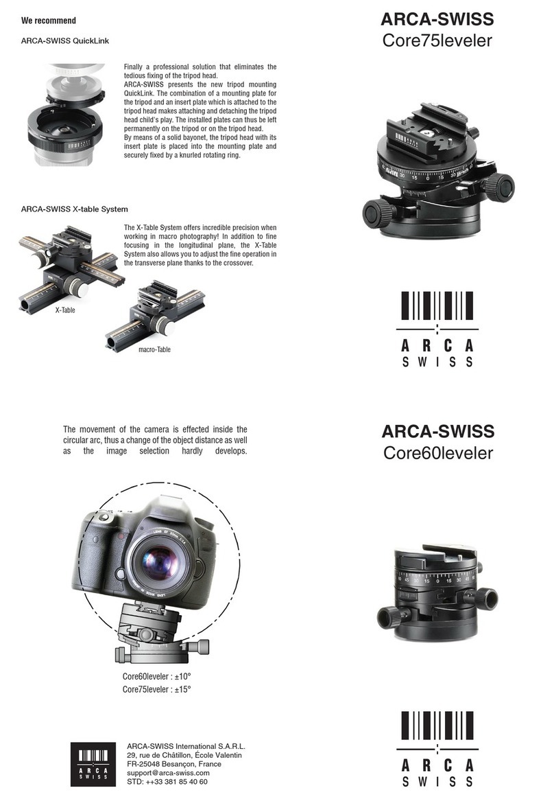 Arca-Swiss Core60leveler User manual