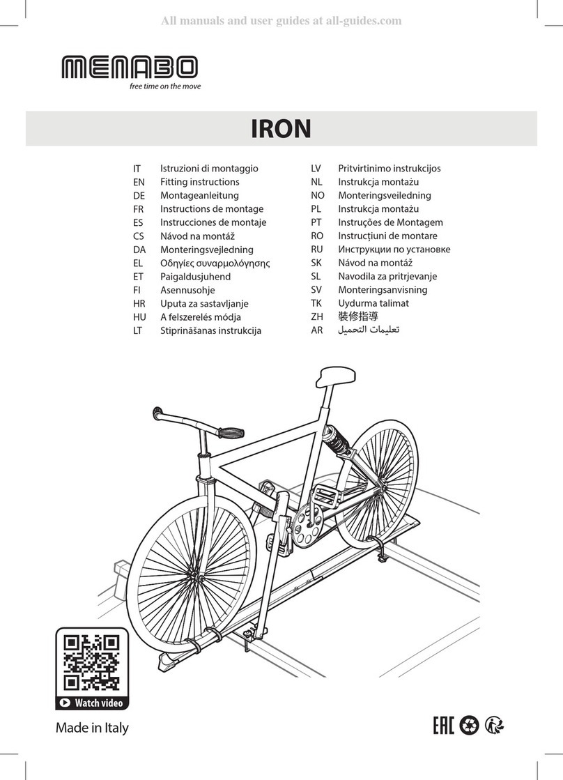 Menabo IRON User manual