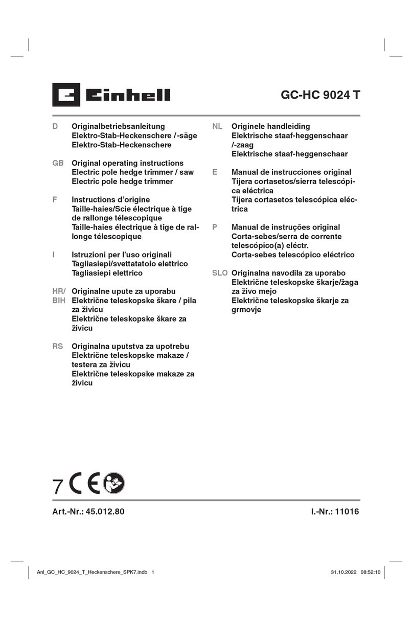 EINHELL GC-HC 9024 T Original operating instructions