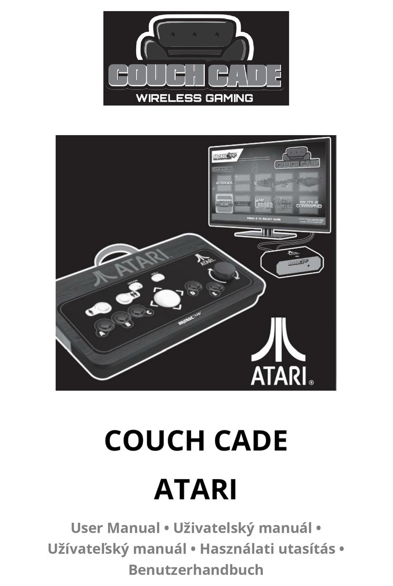 COUCH CADE ATARI user manual