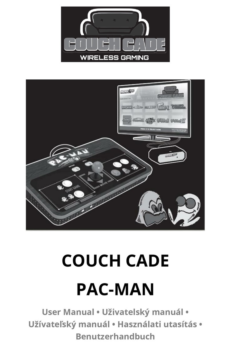 COUCH CADE PAC-MAN User manual
