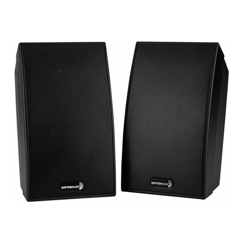 DaytonAudio SAT-BK user manual