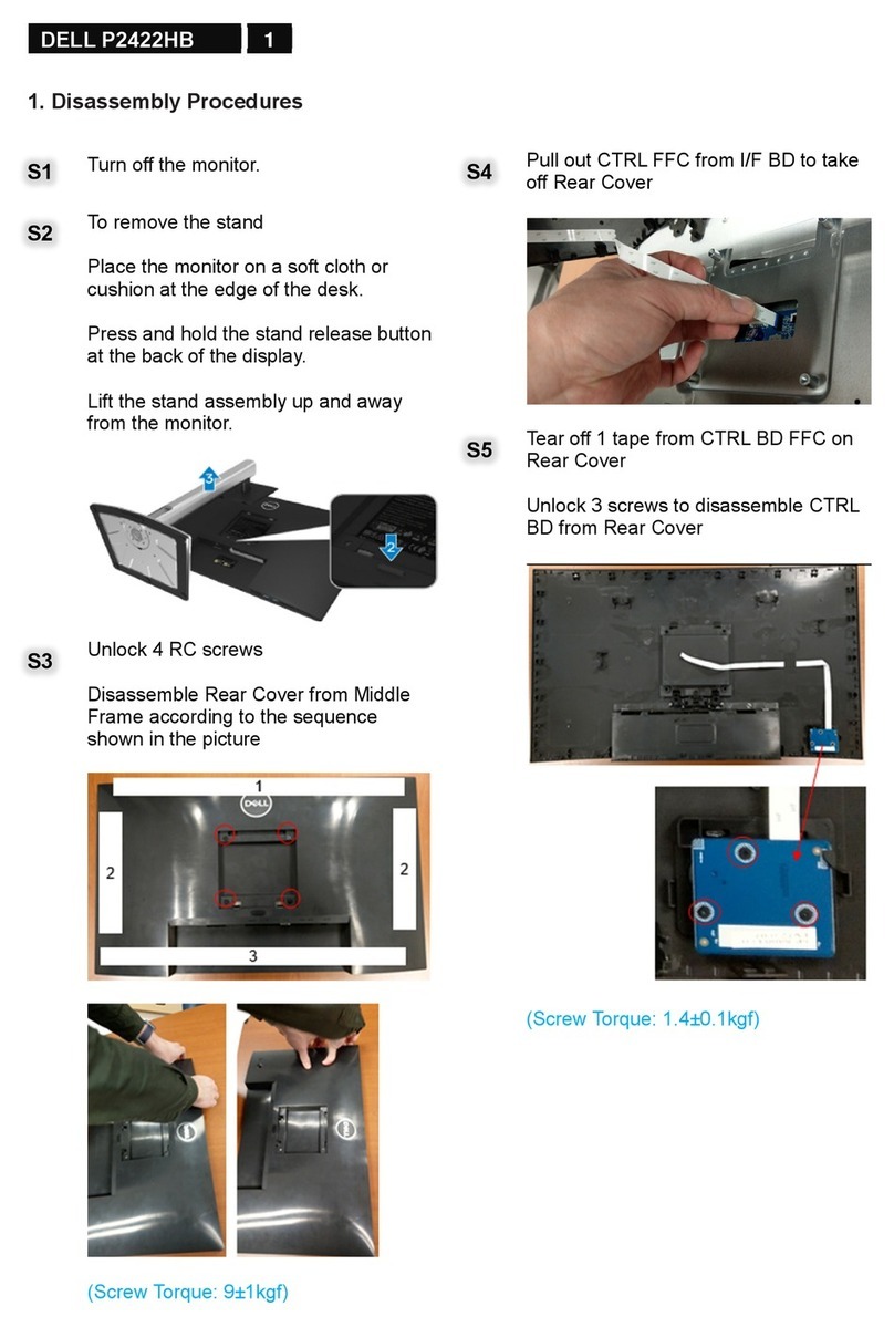 Dell P2422HB User manual