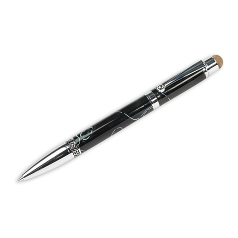 Axminster Tooling Stylus Tip Ballpoint Pen Kit instruction manual Axminster Tooling Stylus Tip Ballpoint Pen Kit instruction manual