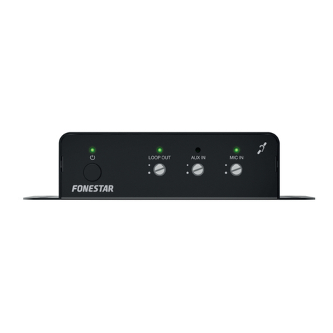 FONESTAR AUDIFON-V User manual