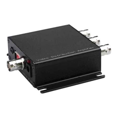 UTP BALUN VA123BNC user manual