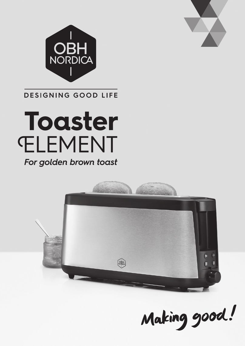 OBH Nordica ELEMENT User manual OBH Nordica ELEMENT User manual