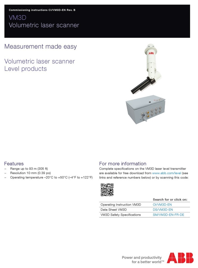 ABB VM3D Operating	 instruction