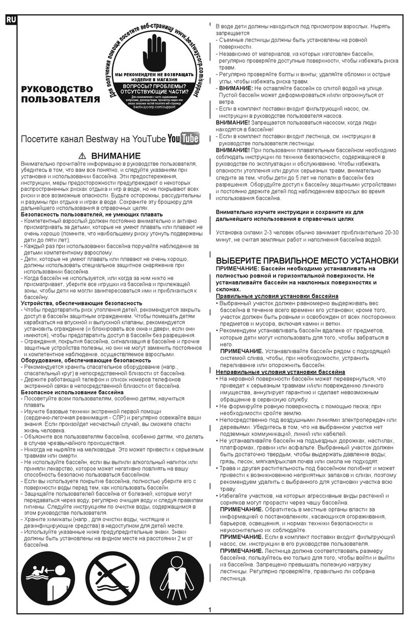 Bestway P-305 User manual