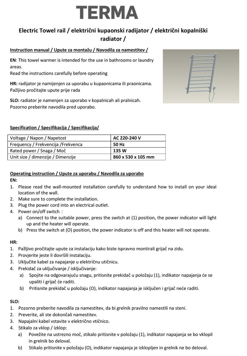 TERMA N15980 manual