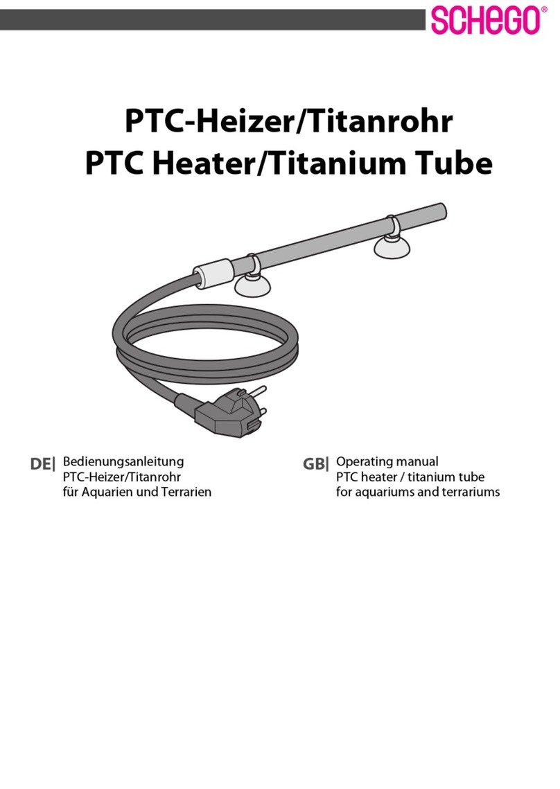 Schego PTC 100 W operating manual