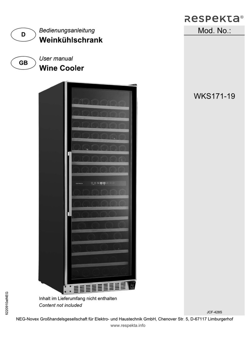 Respekta Amadeo WKS171-19 user manual