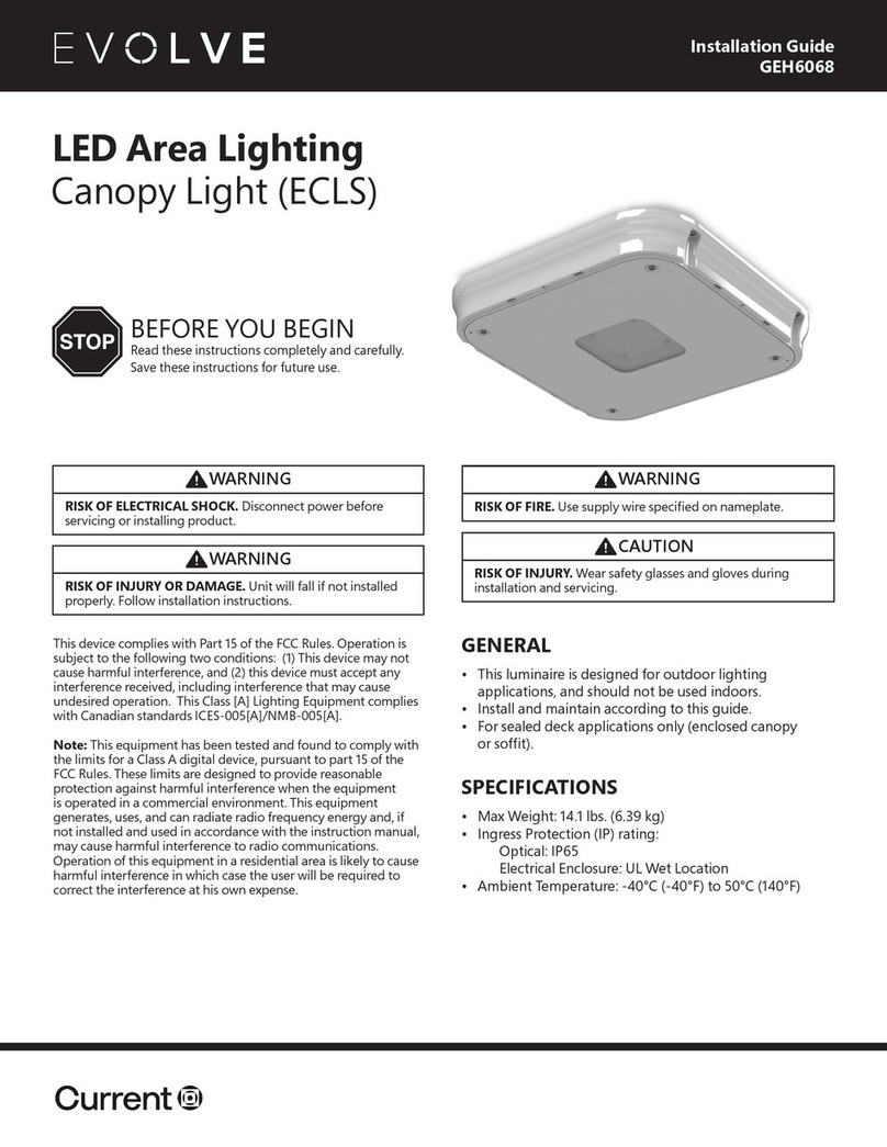 Current Evolve ECLS Series User manual