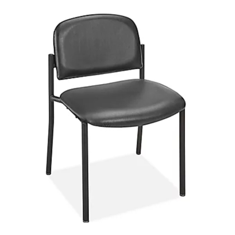 U-Line DELUXE STACKABLE CHAIR H-3733 User manual U-Line DELUXE STACKABLE CHAIR H-3733 User manual