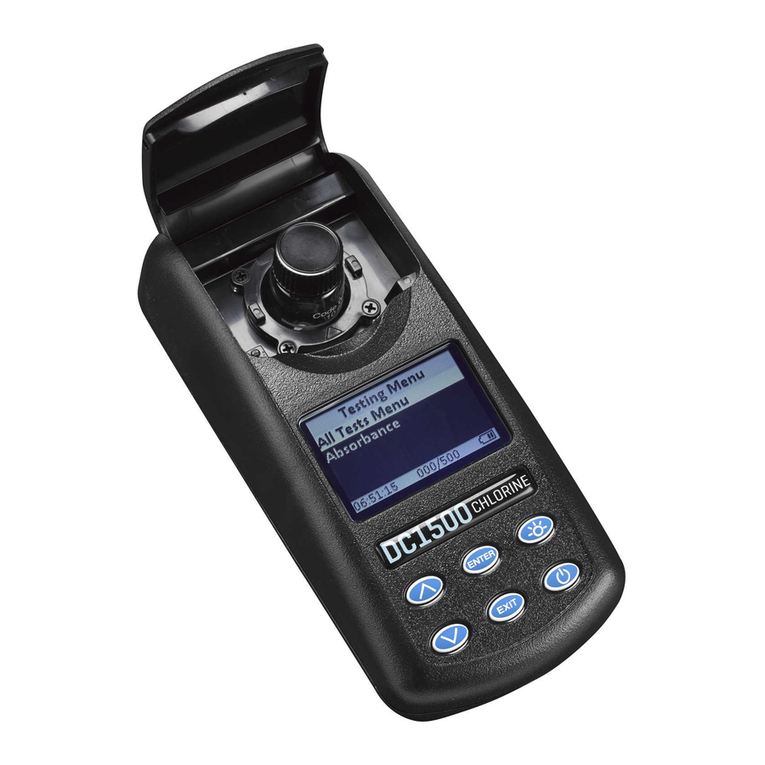 LaMotte DC1500 CHLORINE user manual