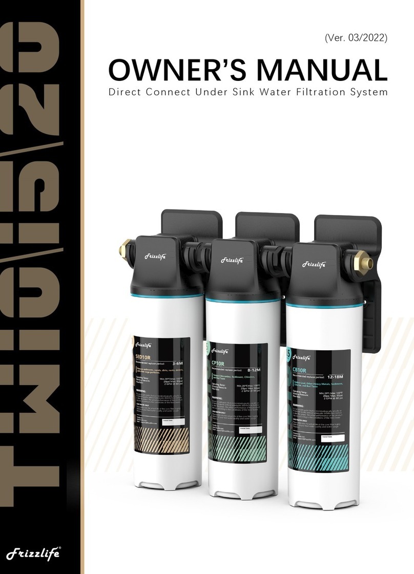 Frizzlife TW10 owner's manual