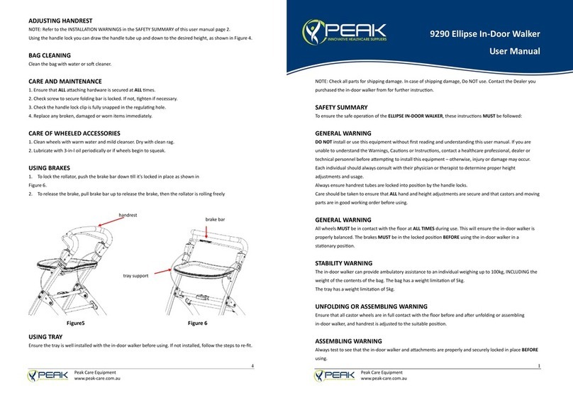 Peak Ellipse user manual Peak Ellipse user manual