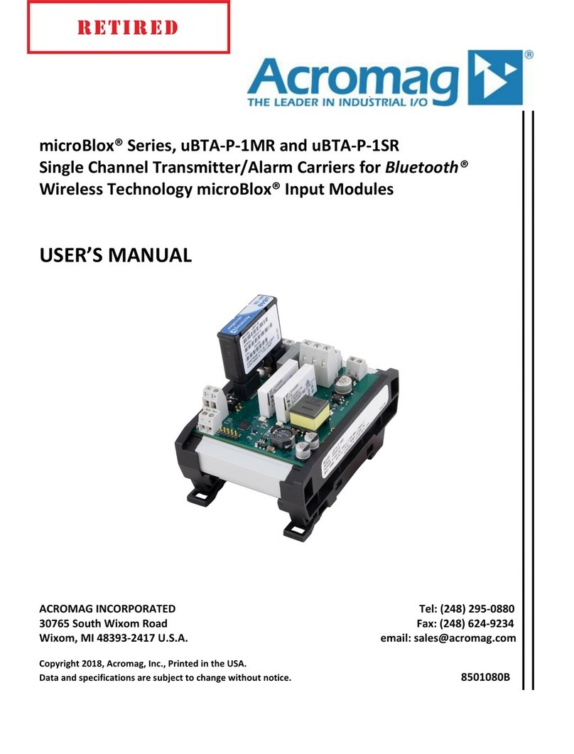 Acromag microBlox Series User manual